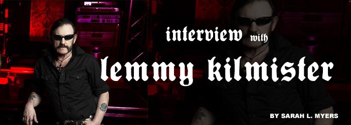 Exclusive interview with Lemmy Kilmister of Head Cat