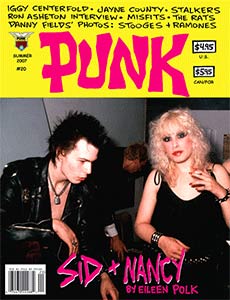 Punk Magazine - Sid and Nancy cover