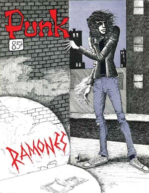 Punk Magazine - Joey Ramone cover