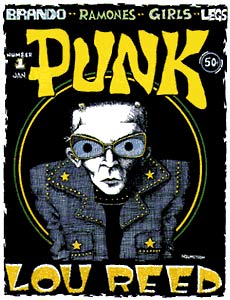 Punk Magazine - Lou Reed cover
