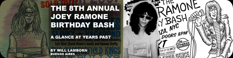 The 8th Annual Joey Ramone Birthday Bash - A Glance At Years Past