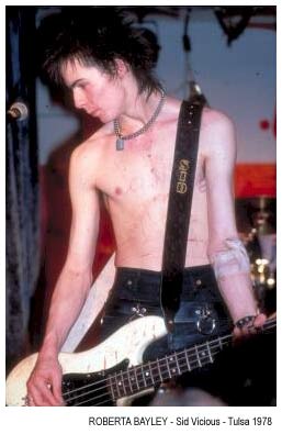 Sid Vicious - photo by Roberta Bayley