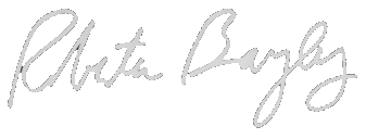 Roberta Bayley - signature