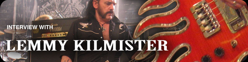 Interview with Lemmy Kilmister