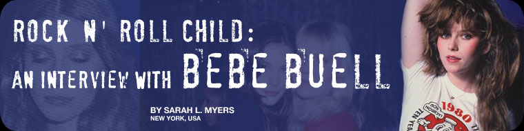 Interview with Bebe Buell