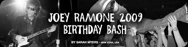Joey Ramone 2009 Birthday Bash