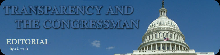 Transparency and The Congressman