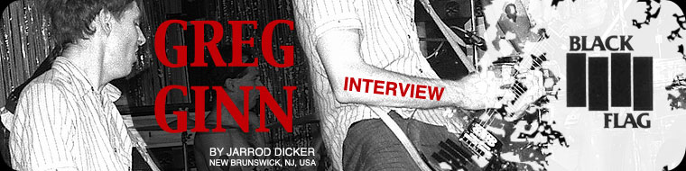 Interview with Greg Ginn of Black Flag