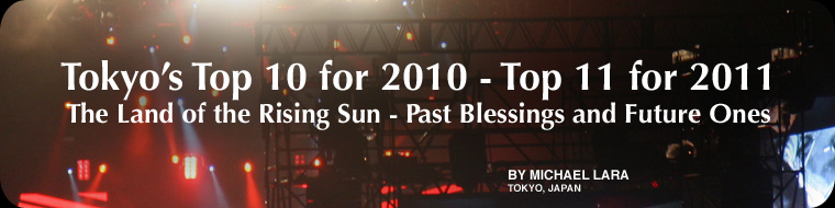 Tokyo's Top 10 for 2010 - Top 11 for 2011
