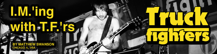 Interview with Dango of Truckfighters