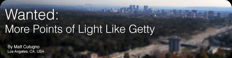 Wanted: More Points of Light Like Getty