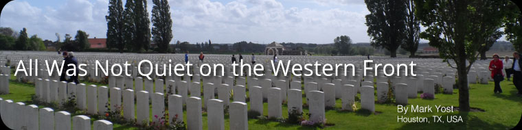 All Was Not Quiet on the Western Front