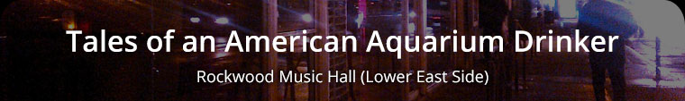Tales of an American Aquarium Drinker - Rockwood Music Hall, Lower East Side