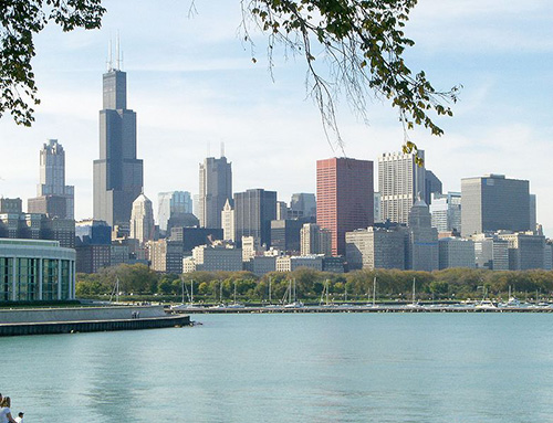 Chicago skyline (downtown)