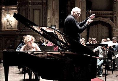 Sara Davis Buechner in Rehearsal