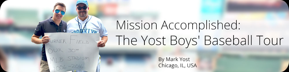 Mission Accomplished - The Yost Boys' Baseball Tour