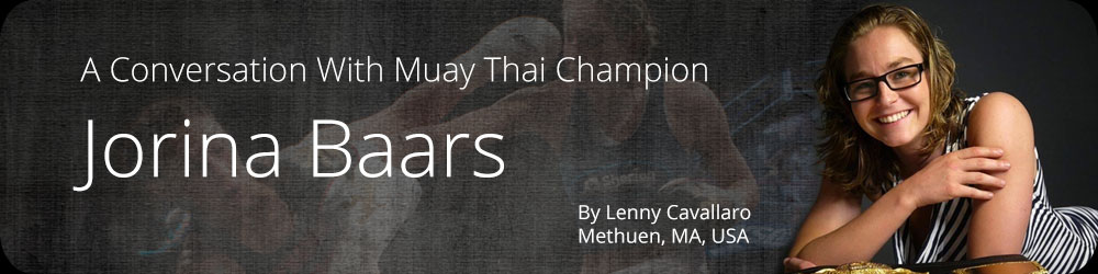 A Conversation With Muay Thai Champion Jorina Baars